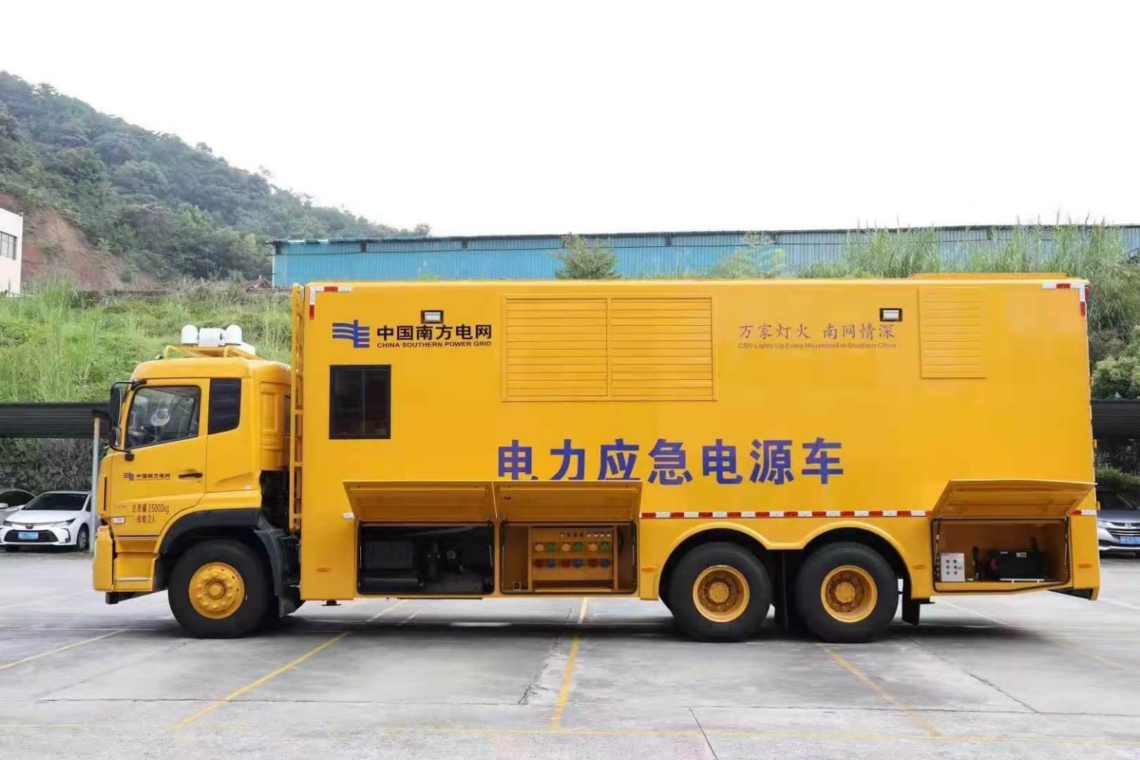 宁安安康大型柴油发电机发电车UPS电源出租租赁
